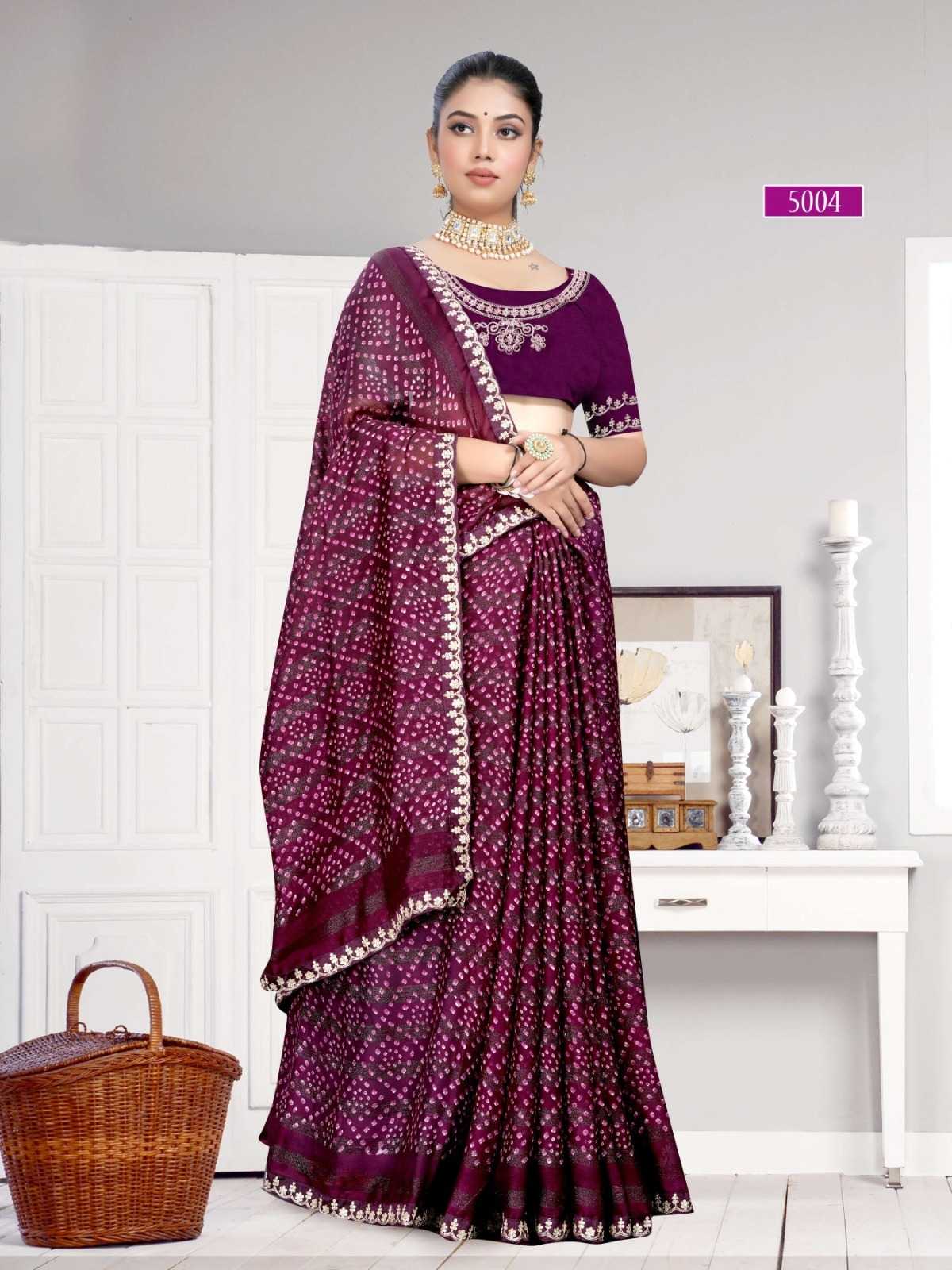 Georgette Printed Saree