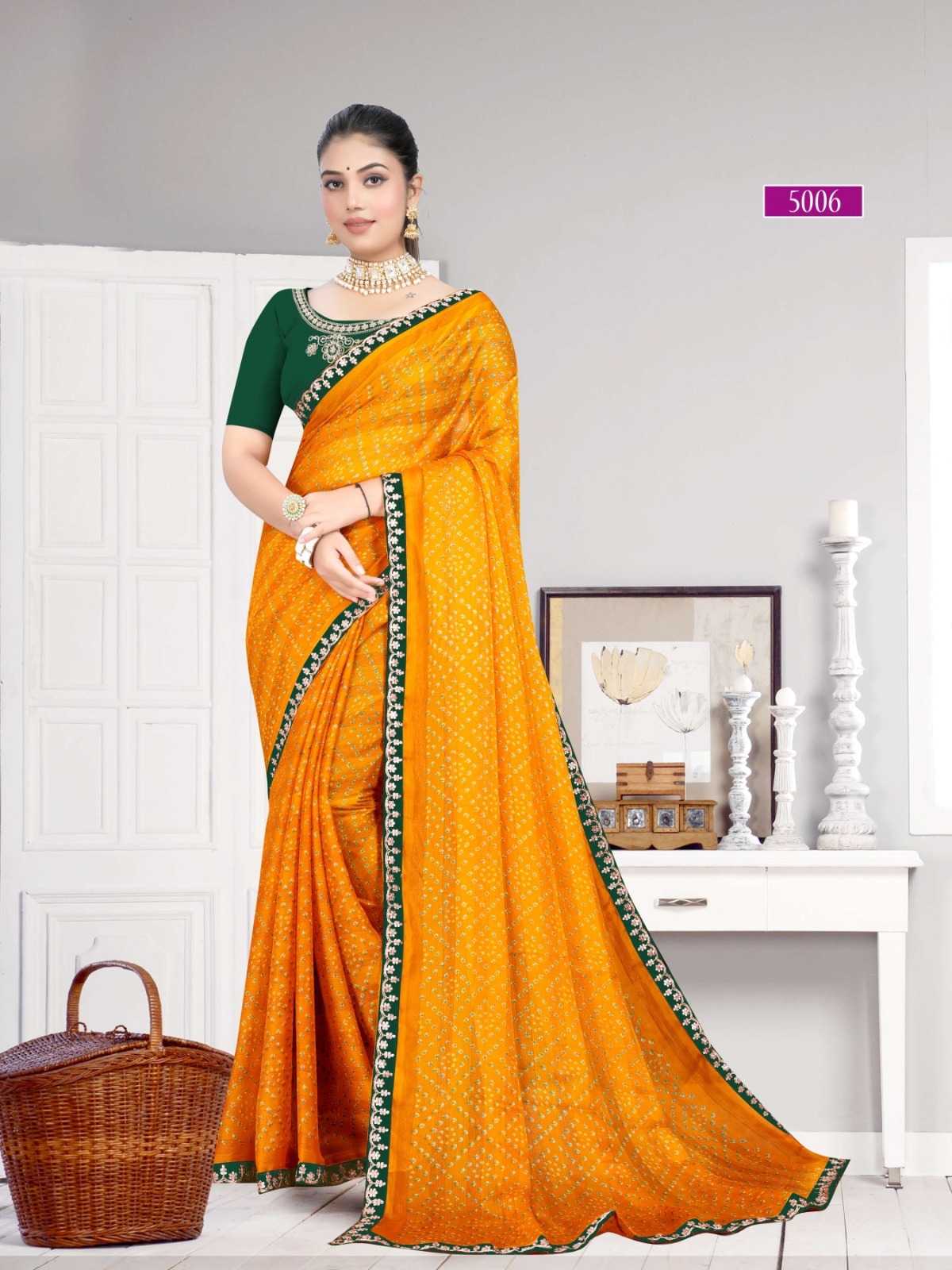 Georgette Printed Saree