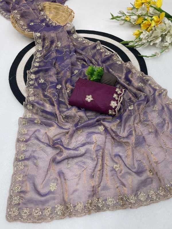 Chiffon Designer Saree