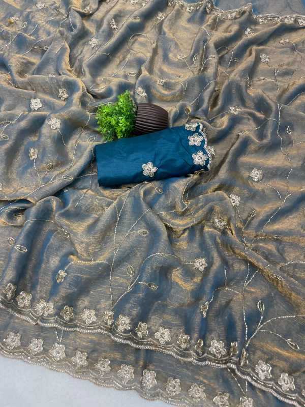 Chiffon Designer Saree