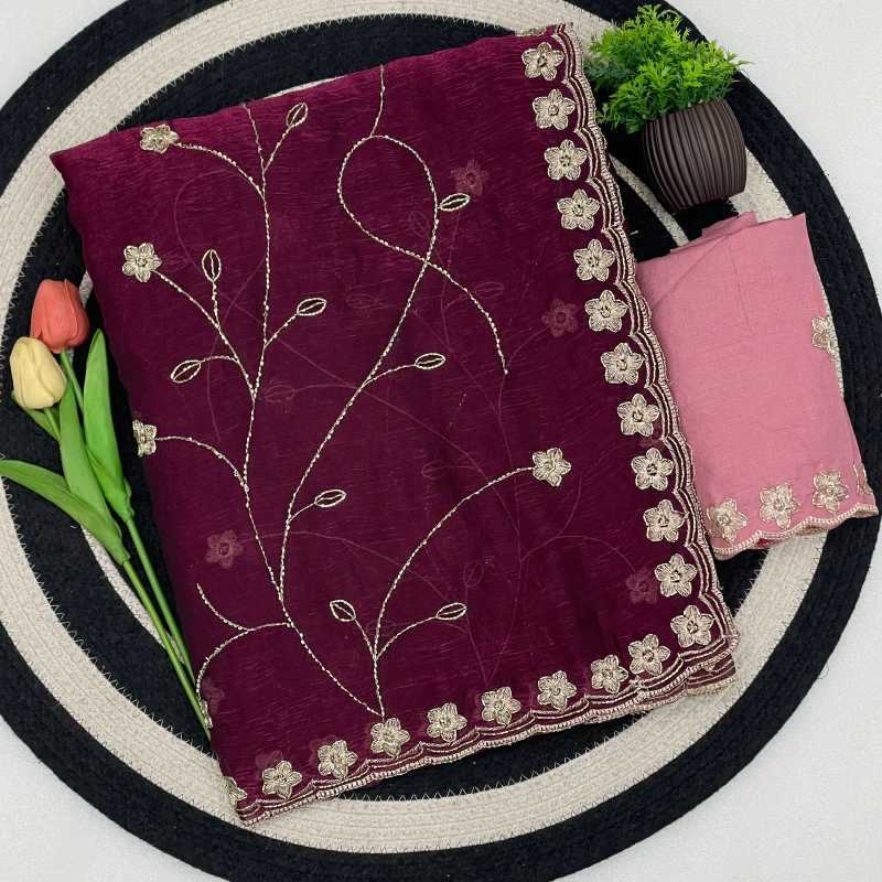 Chiffon Designer Saree