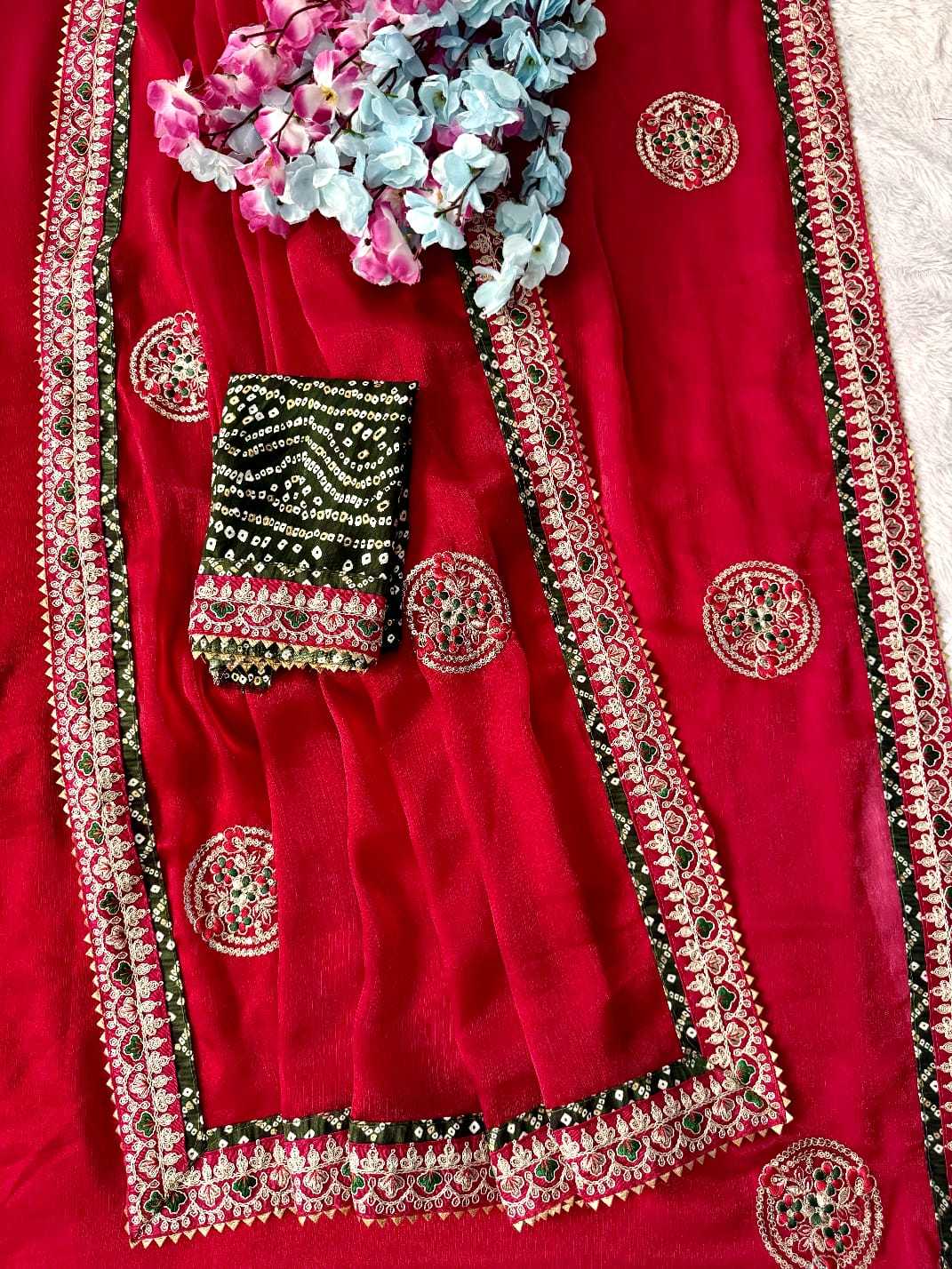 Chiffon Printed Saree