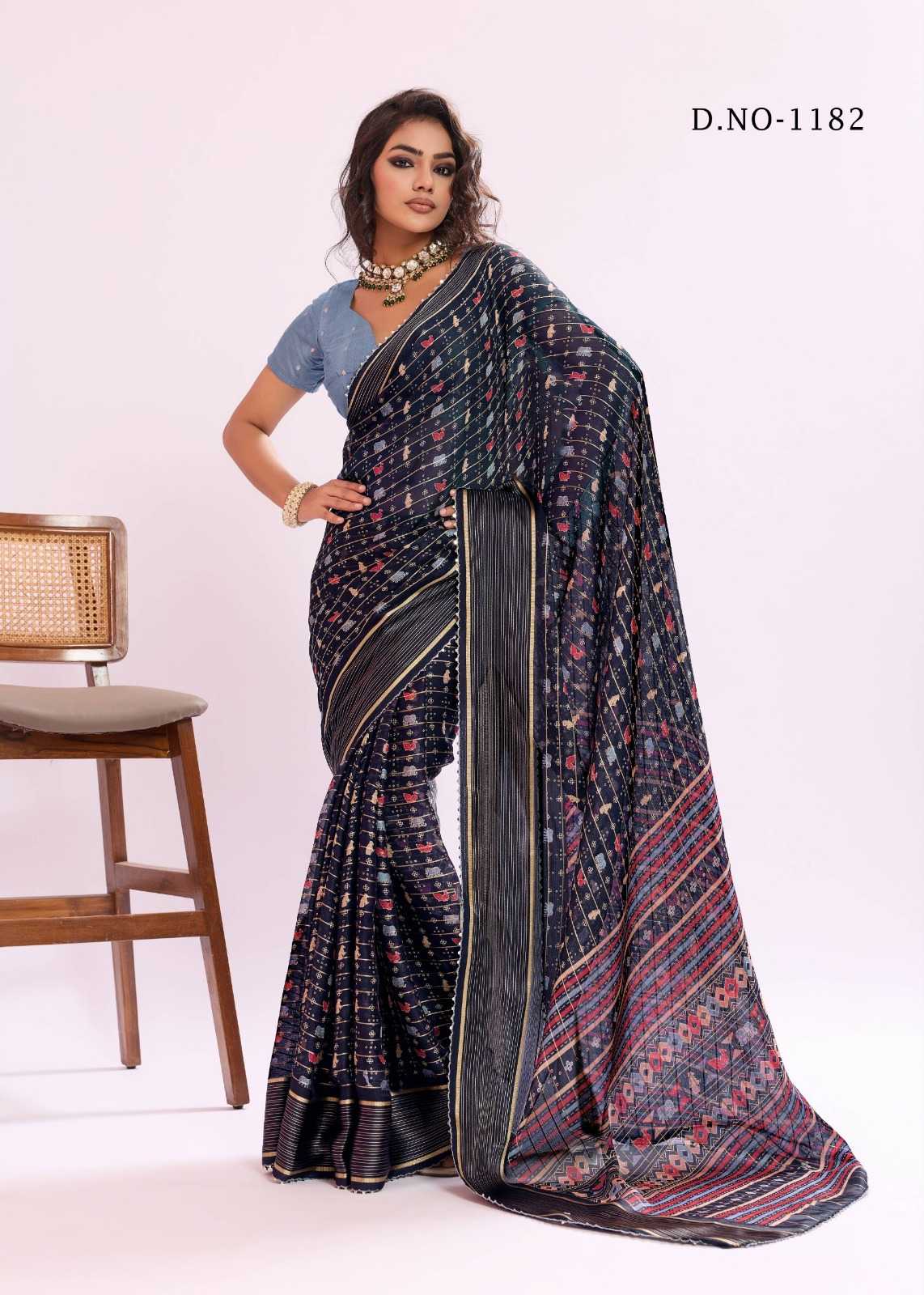 Printed Saree