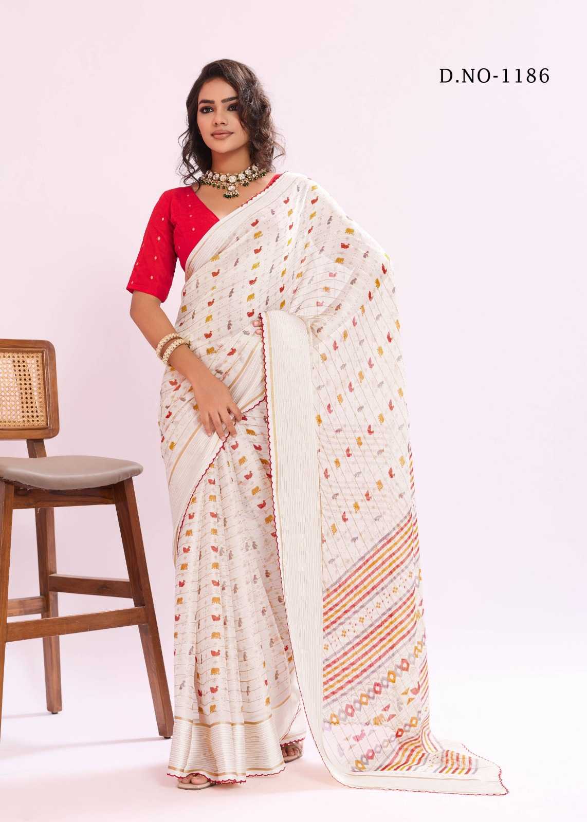 Printed Saree