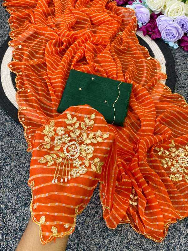 Georgette Printed Saree