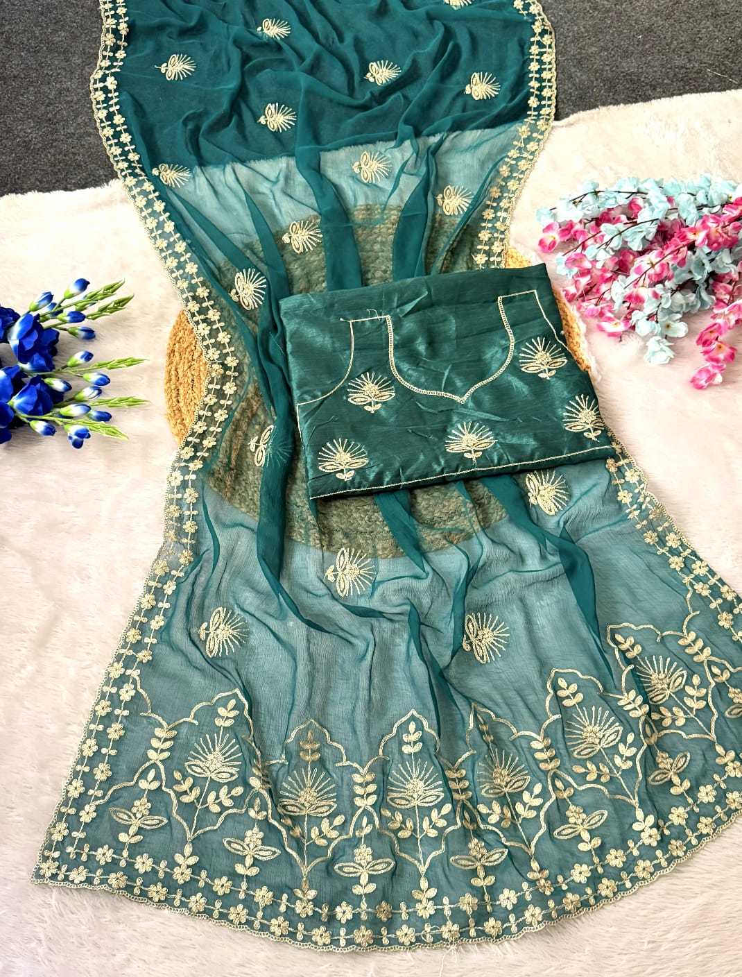 Chiffon Designer Saree