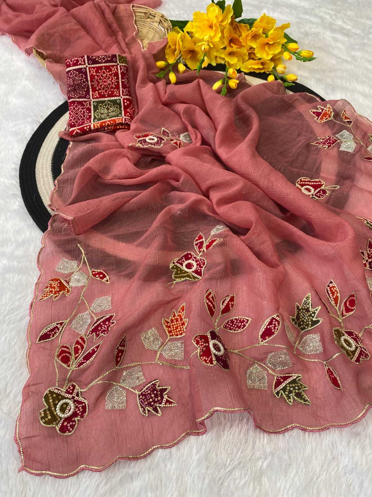 Crunchi Designer Saree