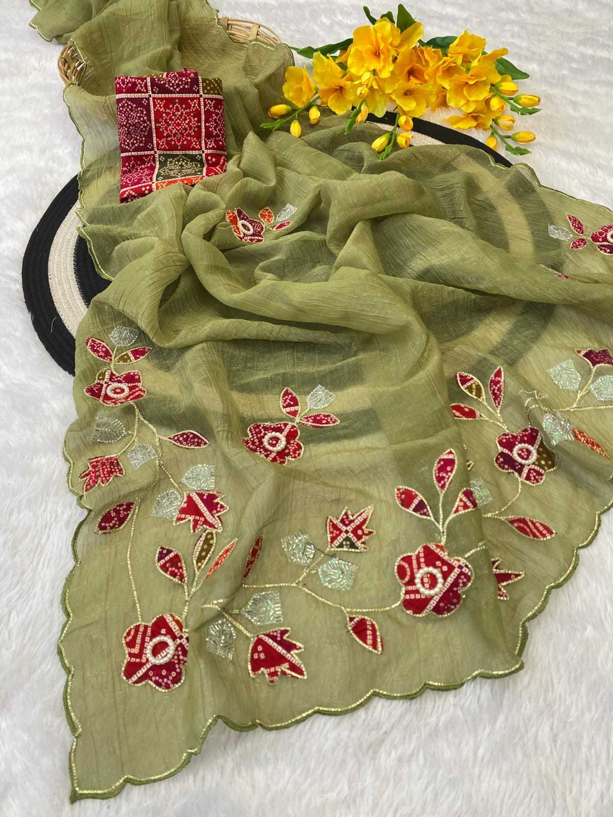 Crunchi Designer Saree