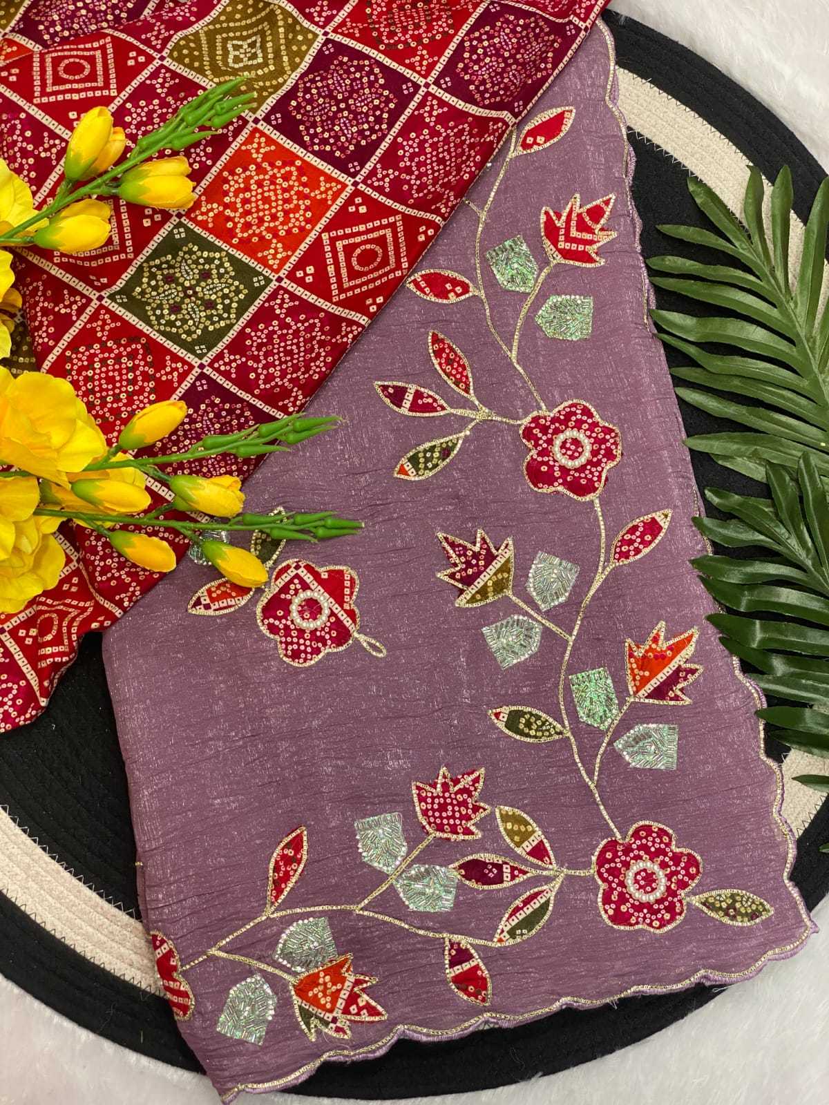 Crunchi Designer Saree
