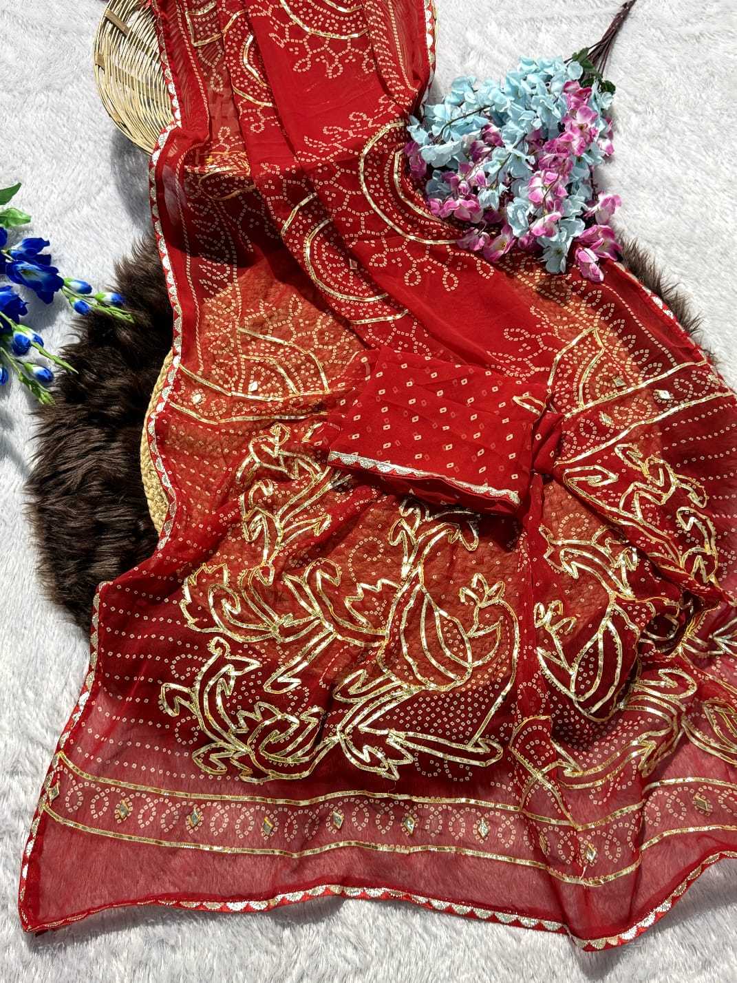 Georgette Printed Saree