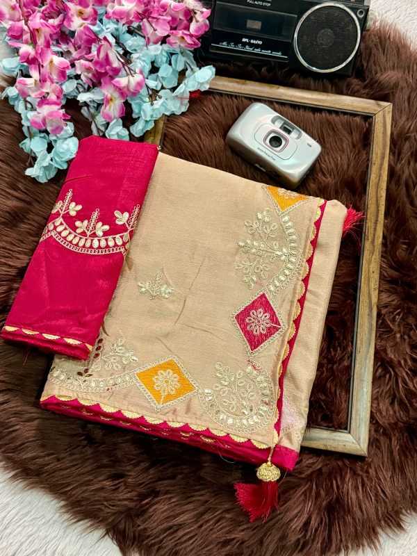 Chinon Designer Saree