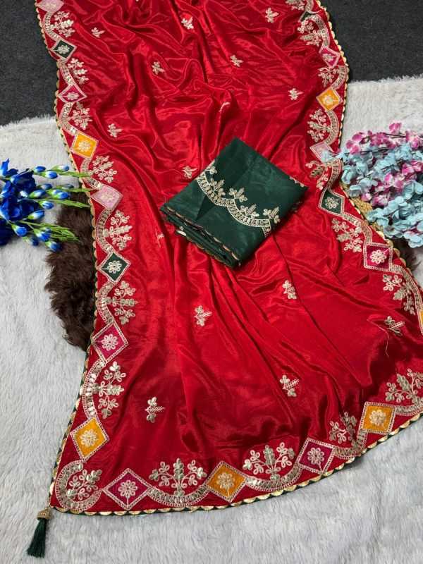 Chinon Designer Saree