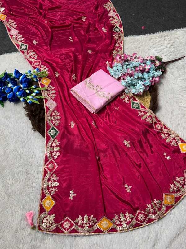 Chinon Designer Saree