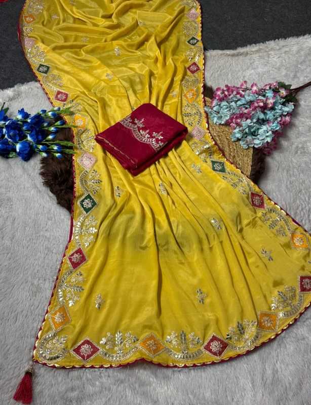Chinon Designer Saree