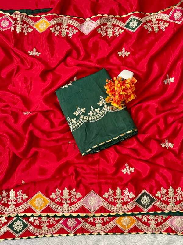 Chinon Designer Saree