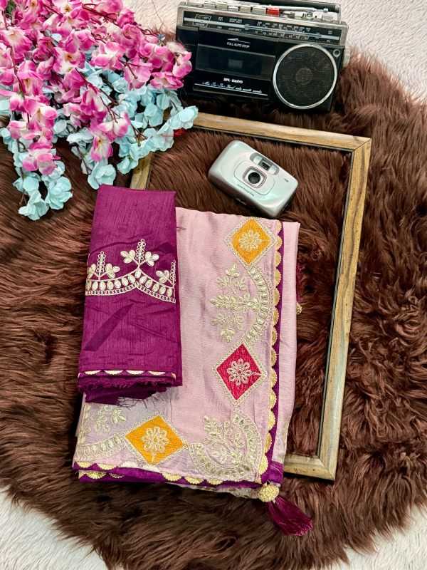 Chinon Designer Saree