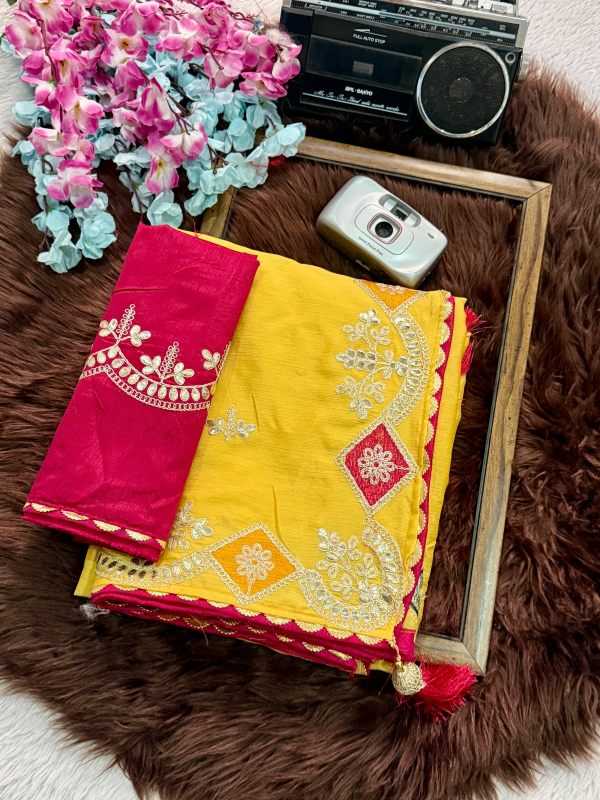Chinon Designer Saree