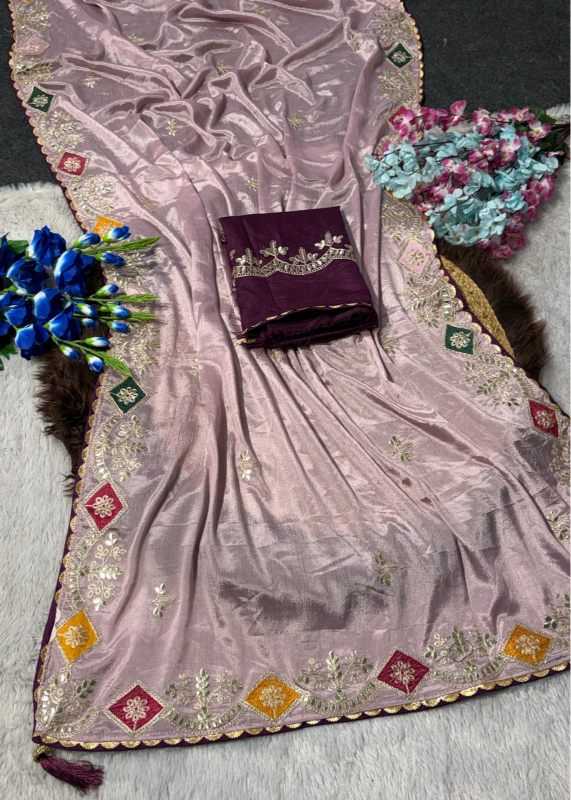 Chinon Designer Saree
