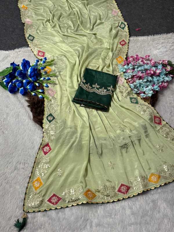 Chinon Designer Saree