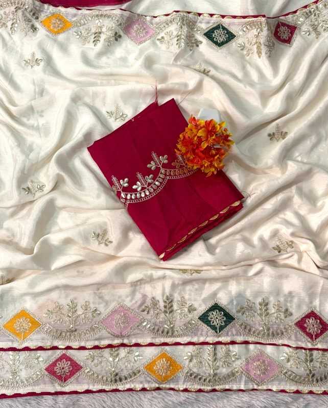 Chinon Designer Saree
