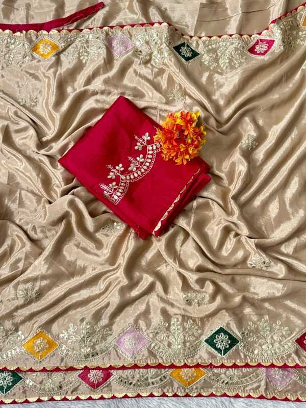 Chinon Designer Saree