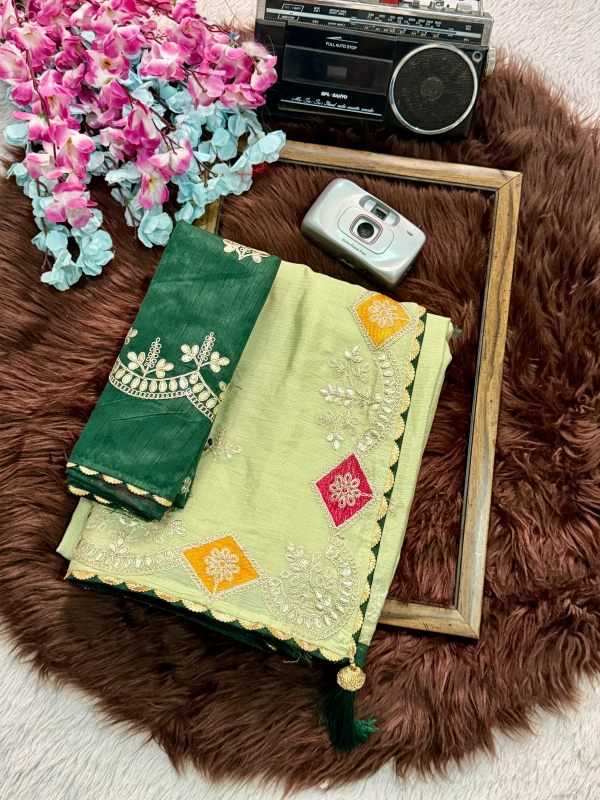 Chinon Designer Saree