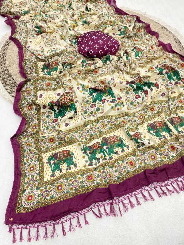 Chiffon Printed Saree