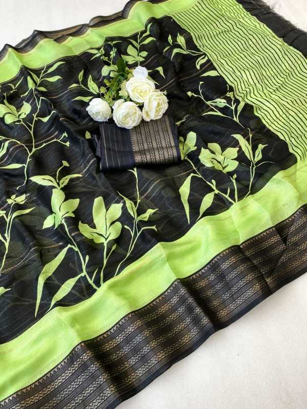 Soft Cotton Jacquard Saree