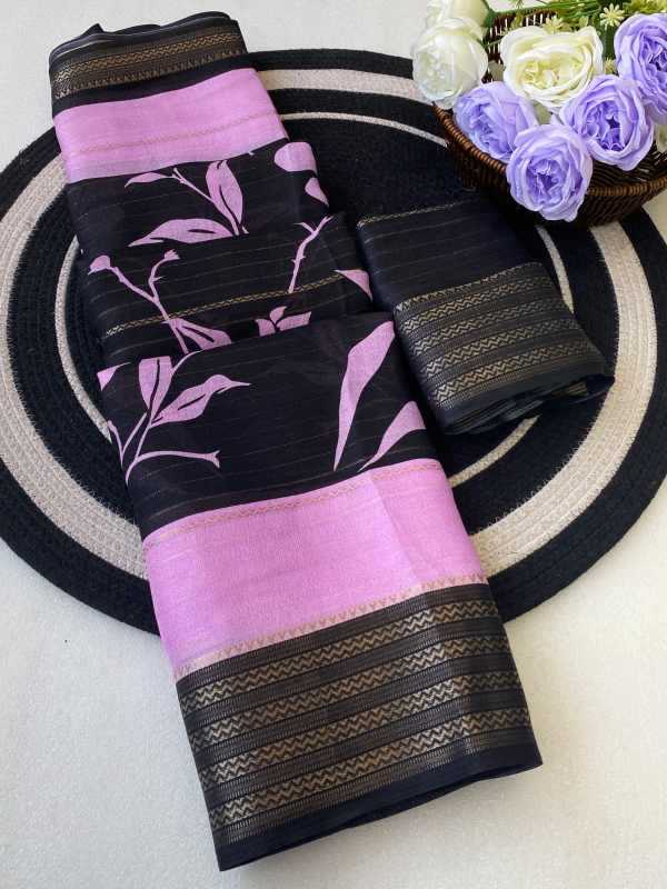 Soft Cotton Jacquard Saree