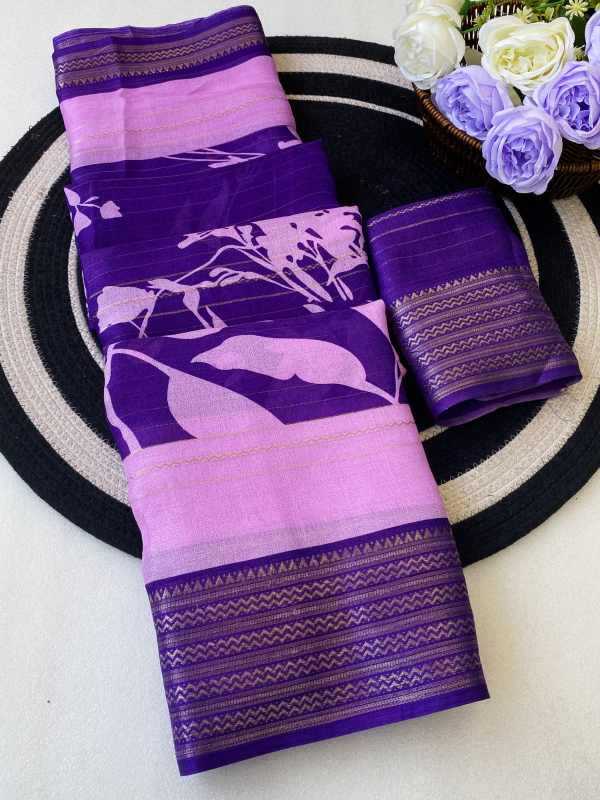 Soft Cotton Jacquard Saree