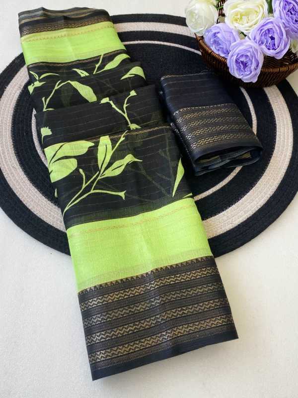 Soft Cotton Jacquard Saree