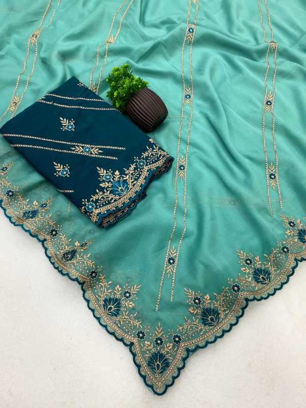 Georgette Saree