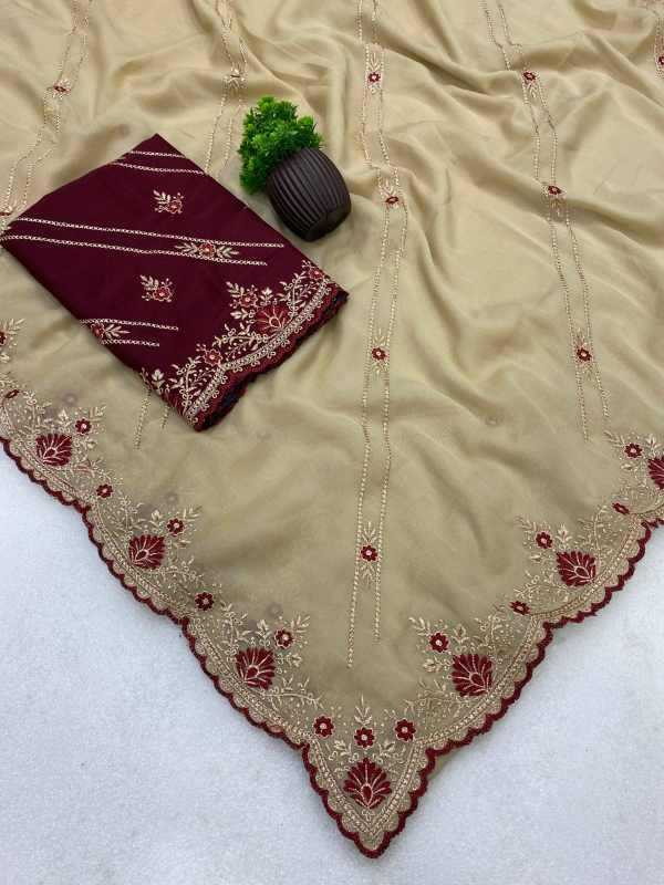 Georgette Saree