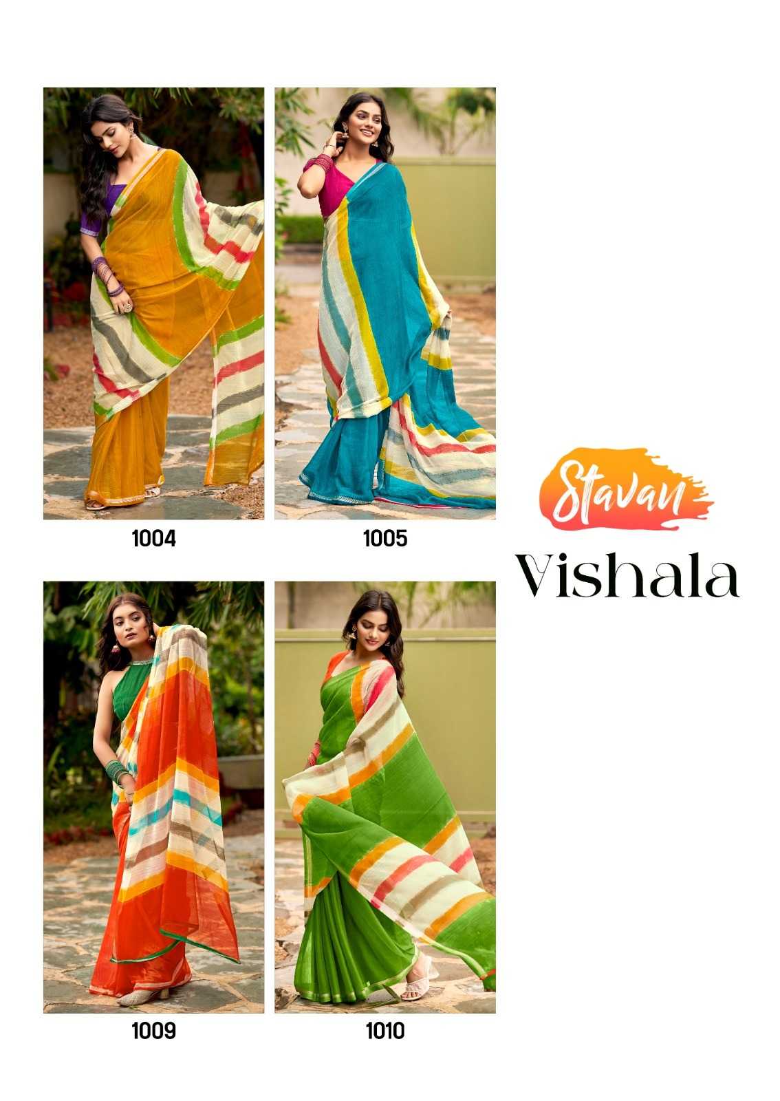 Chiffon Printed Saree