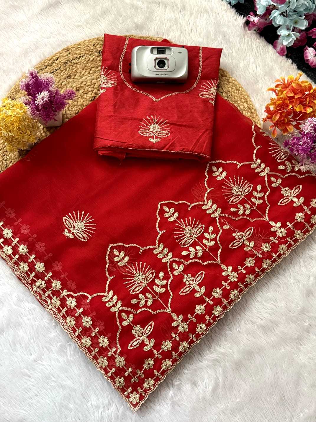 Chiffon Designer Saree