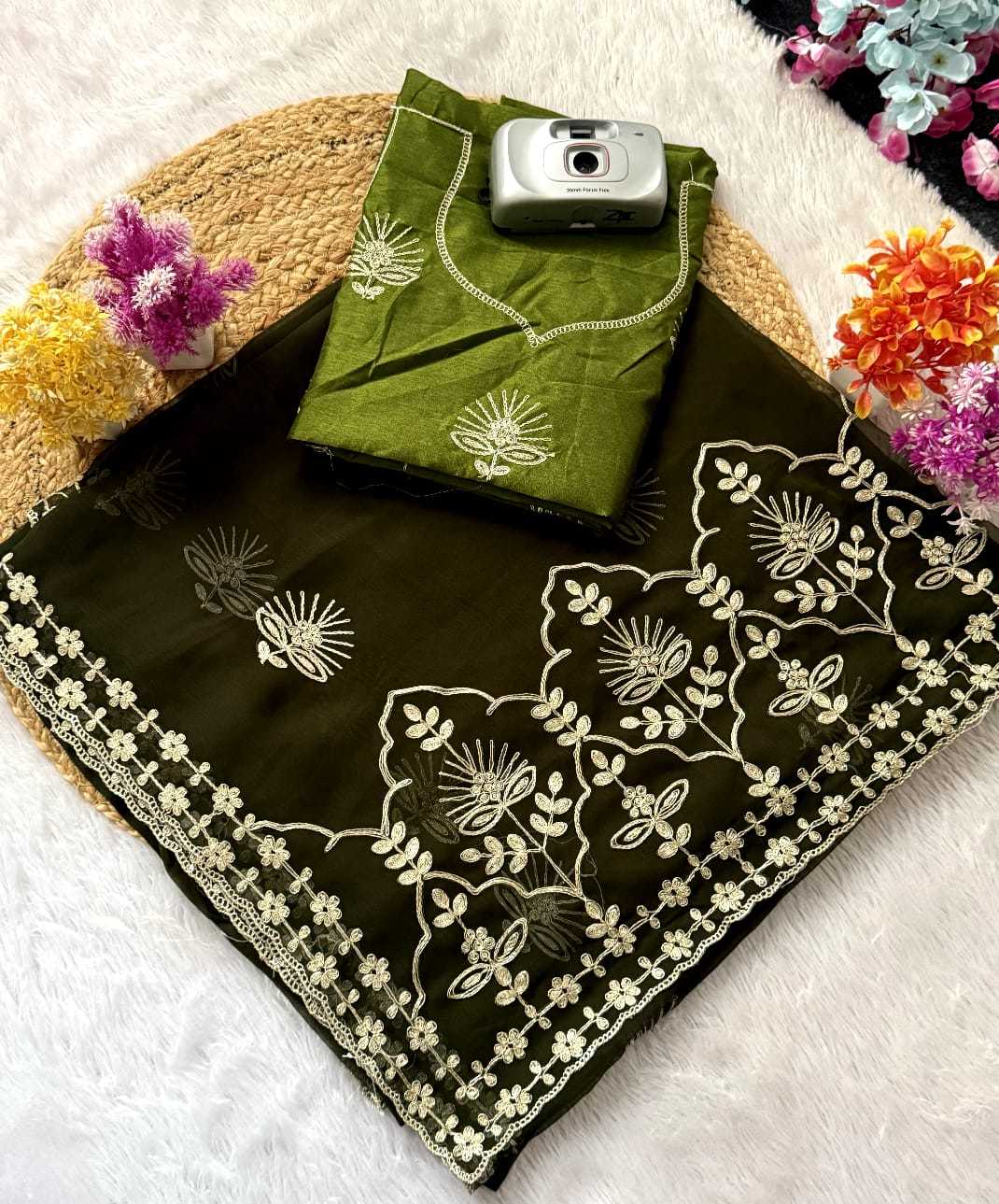 Chiffon Designer Saree