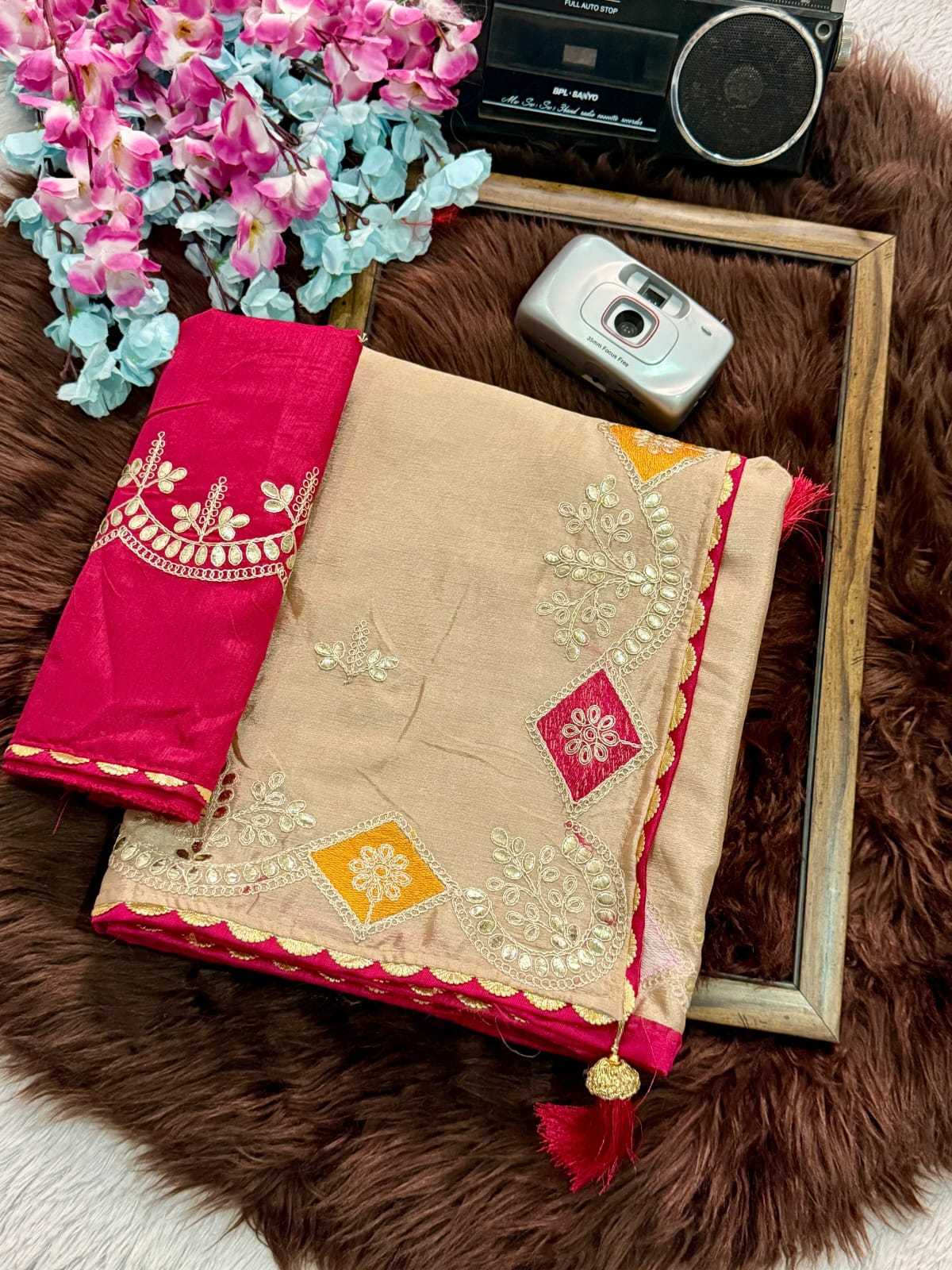 Chinon Designer Saree
