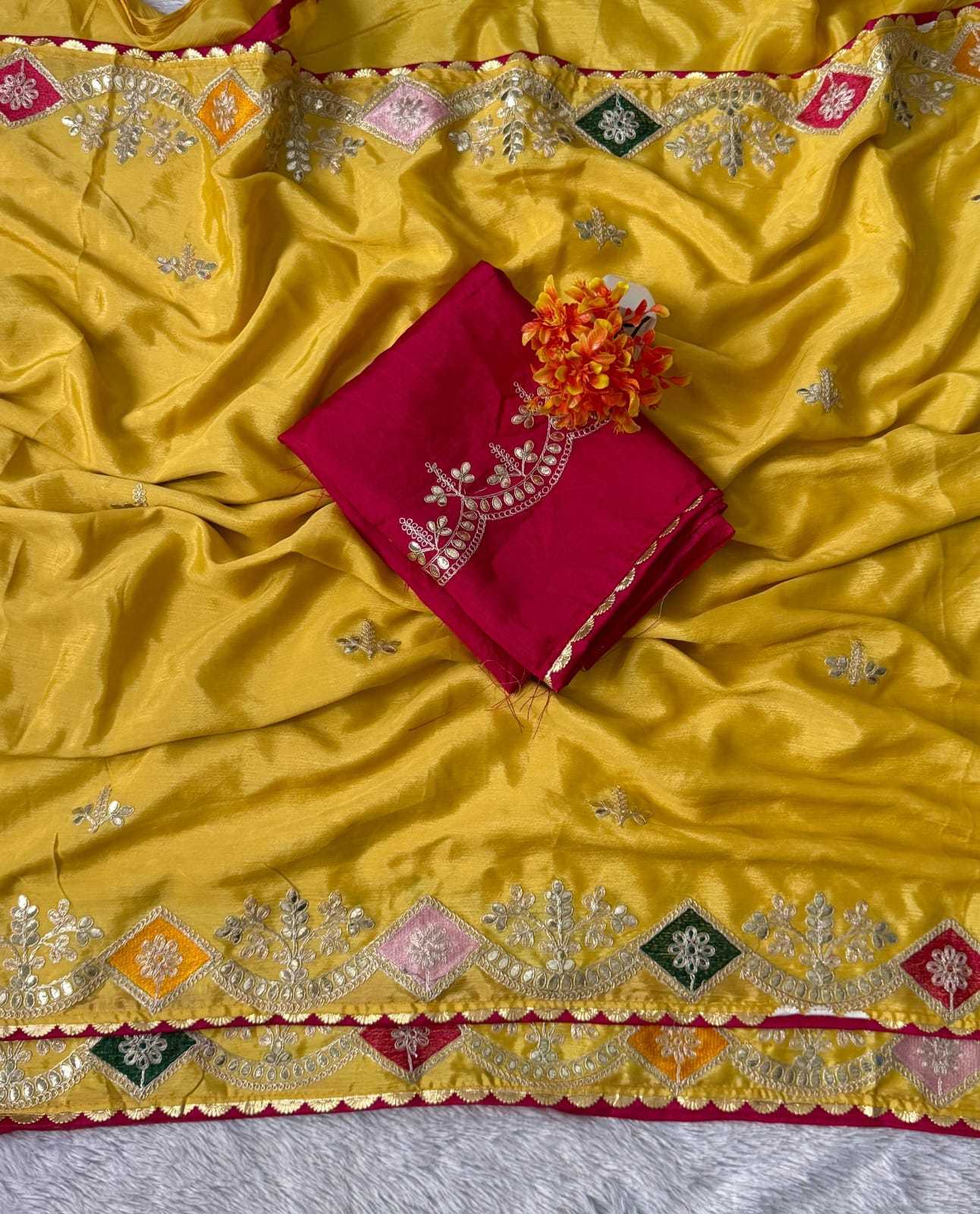 Chinon Designer Saree