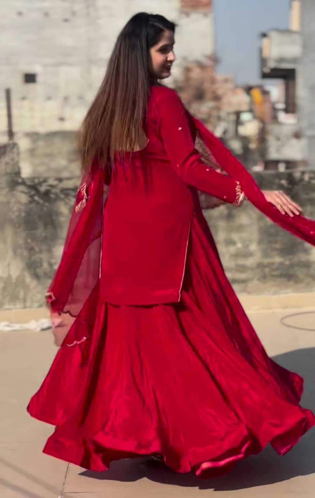 Crepe Silk Designer Lehenga