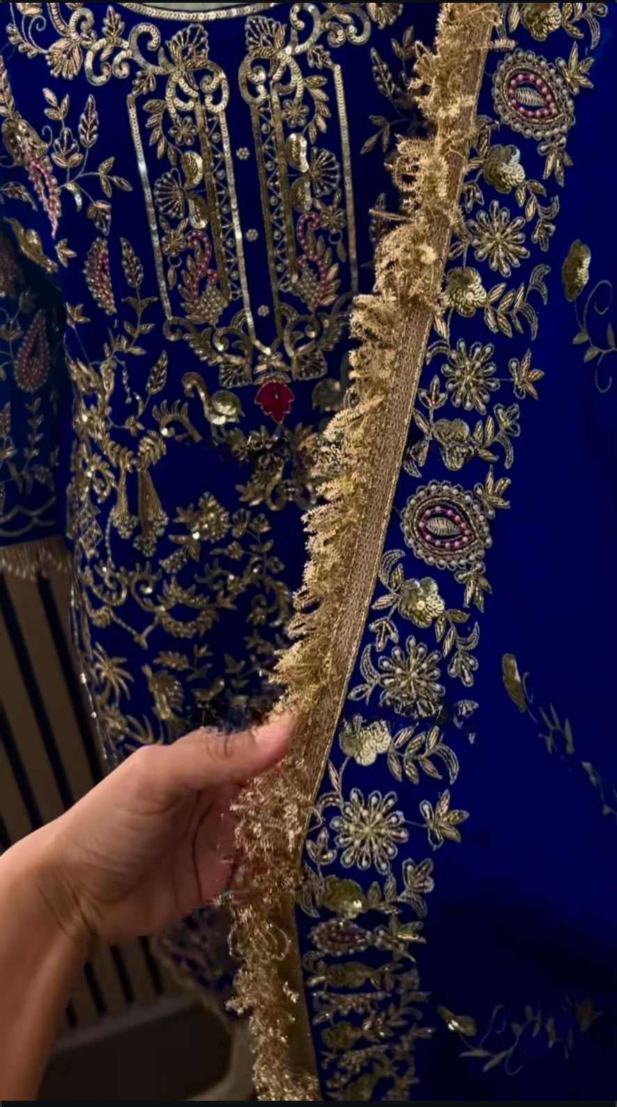 Crepe Embroidery Suit