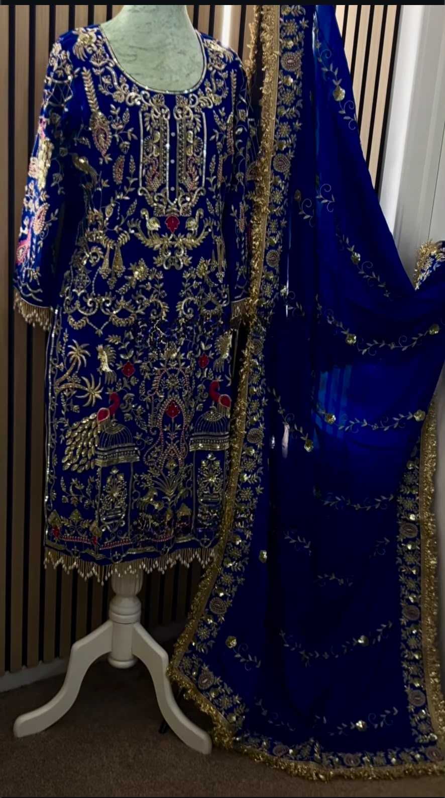 Crepe Embroidery Suit