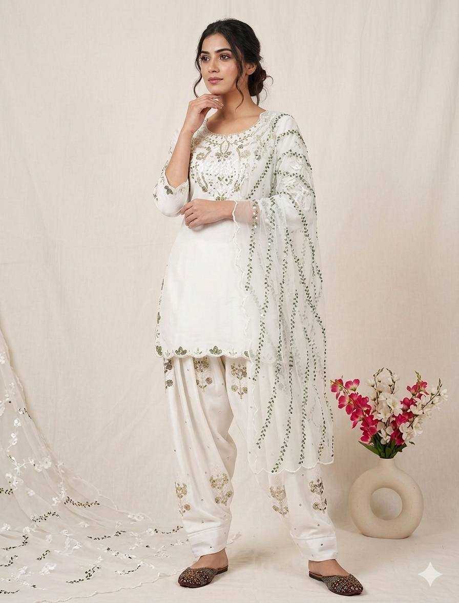 Japan Sartin Sharara Salwar Suit