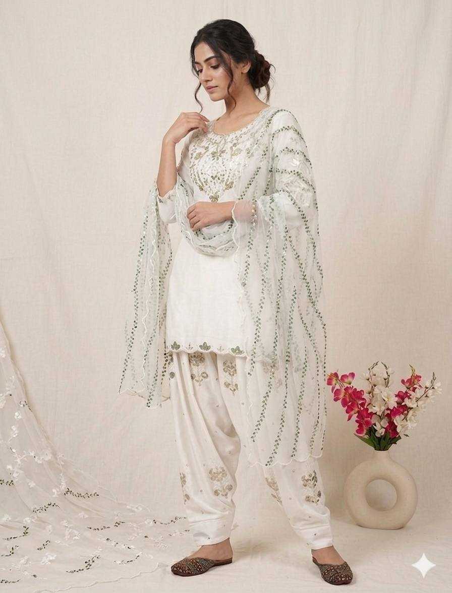 Japan Sartin Sharara Salwar Suit
