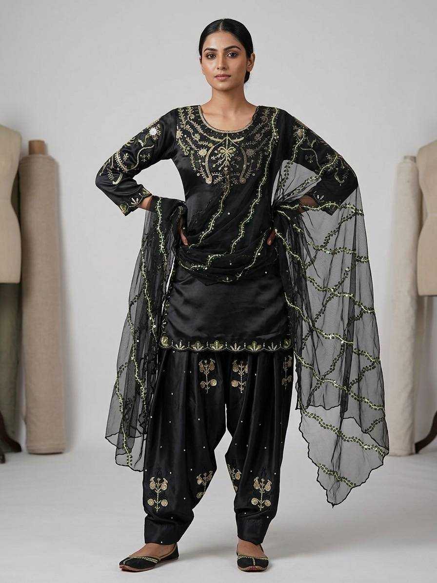 Japan Sartin Sharara Salwar Suit