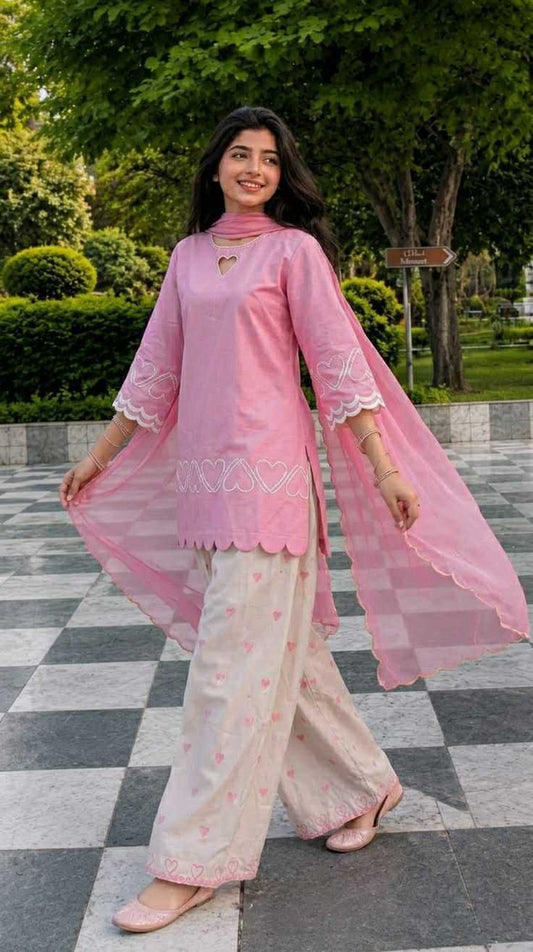 Heavy Roman Silk Cotton Suit