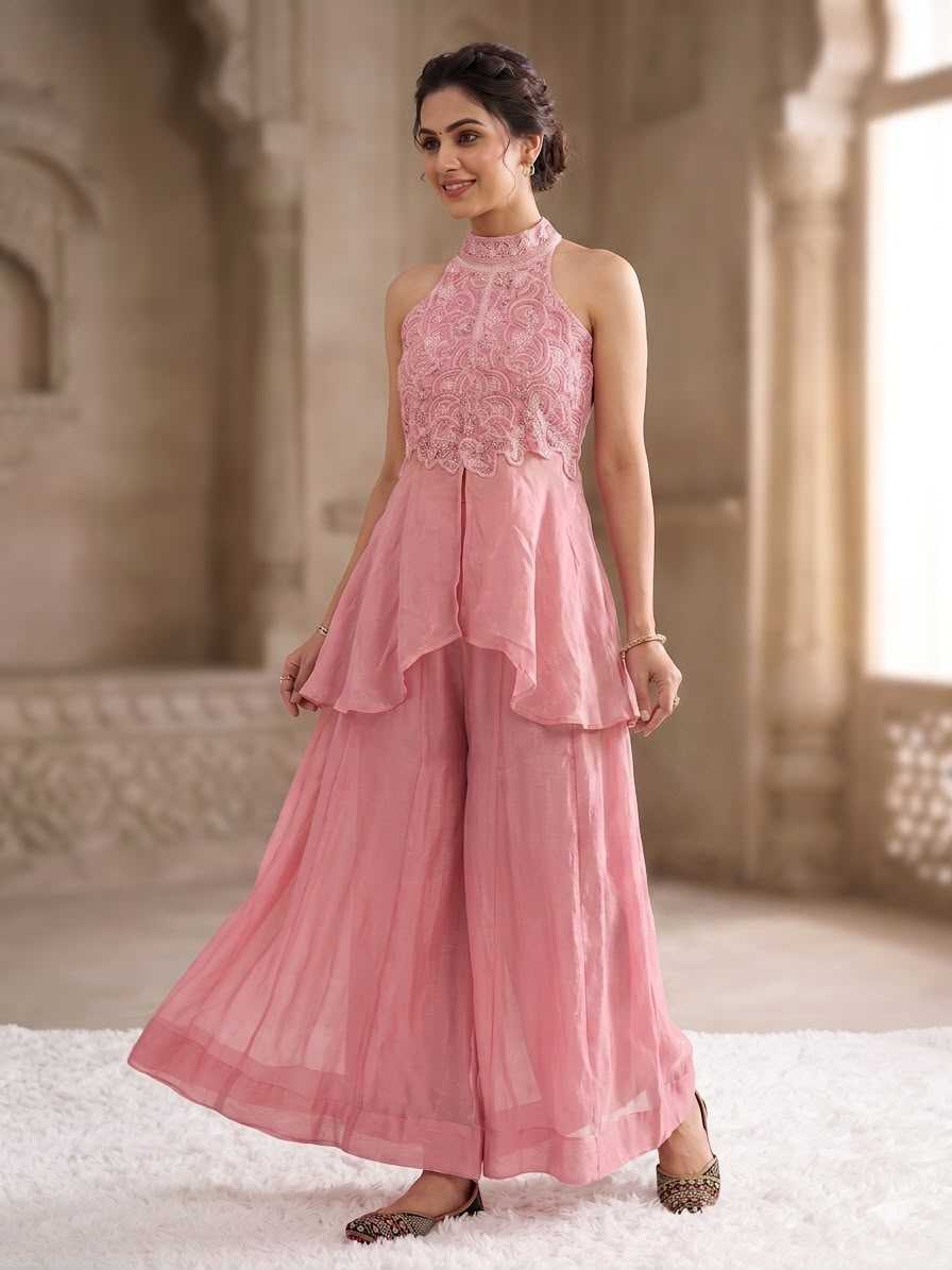 Crunchi Sharara Salwar Suit
