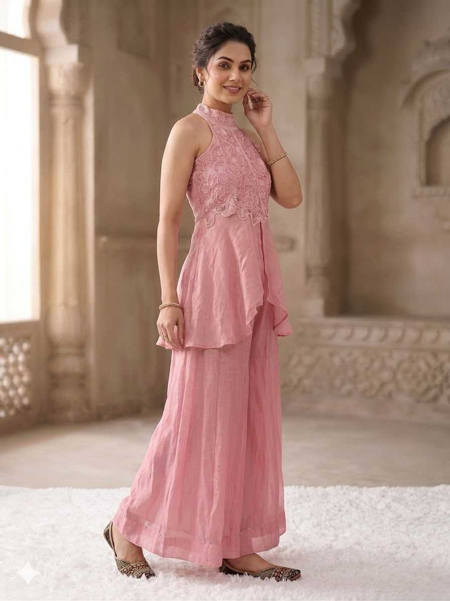 Crunchi Sharara Salwar Suit