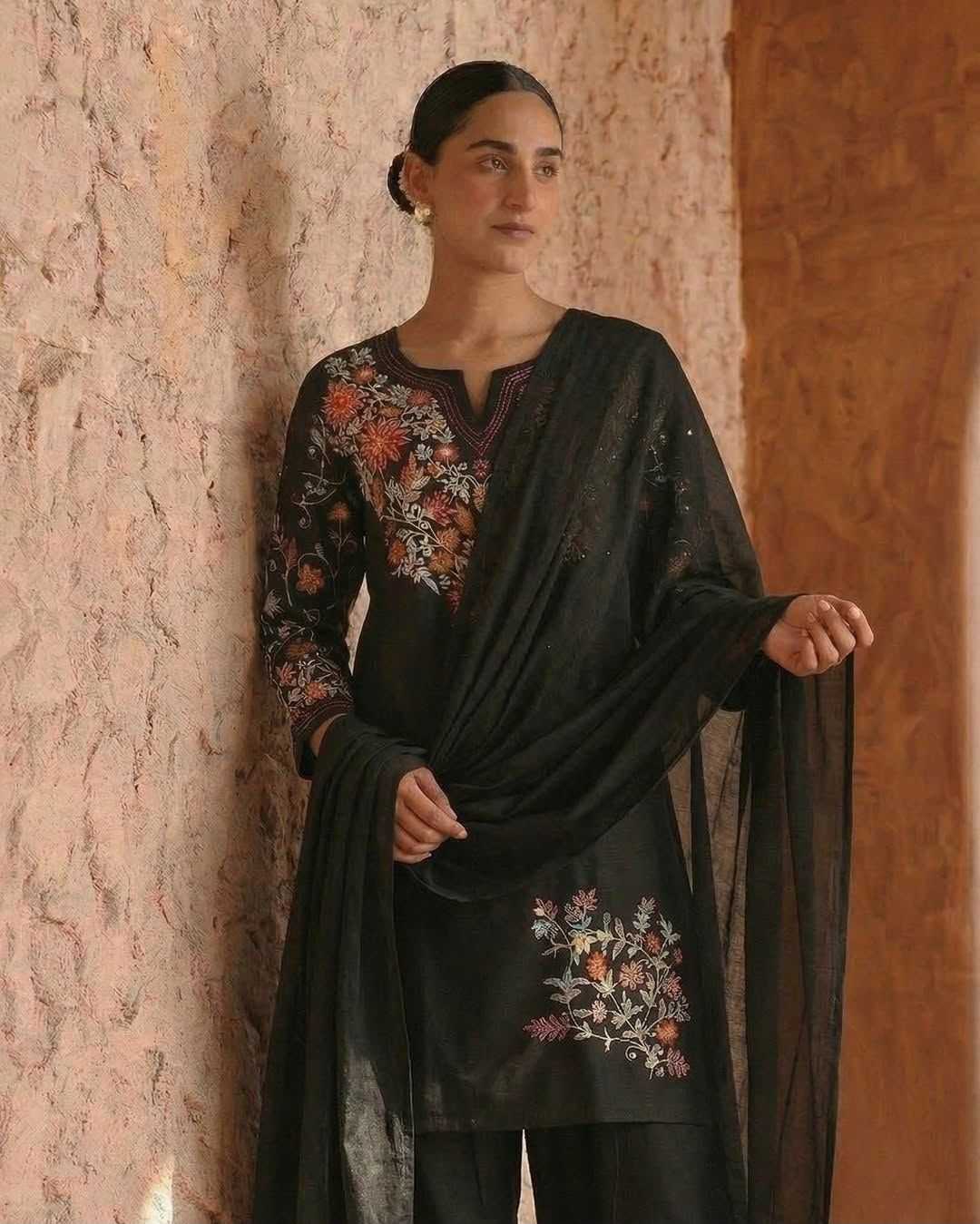 Ladies Silk Suit