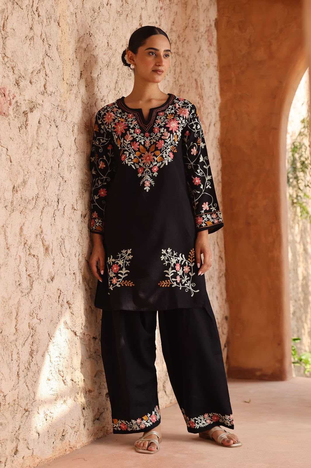 Ladies Silk Suit