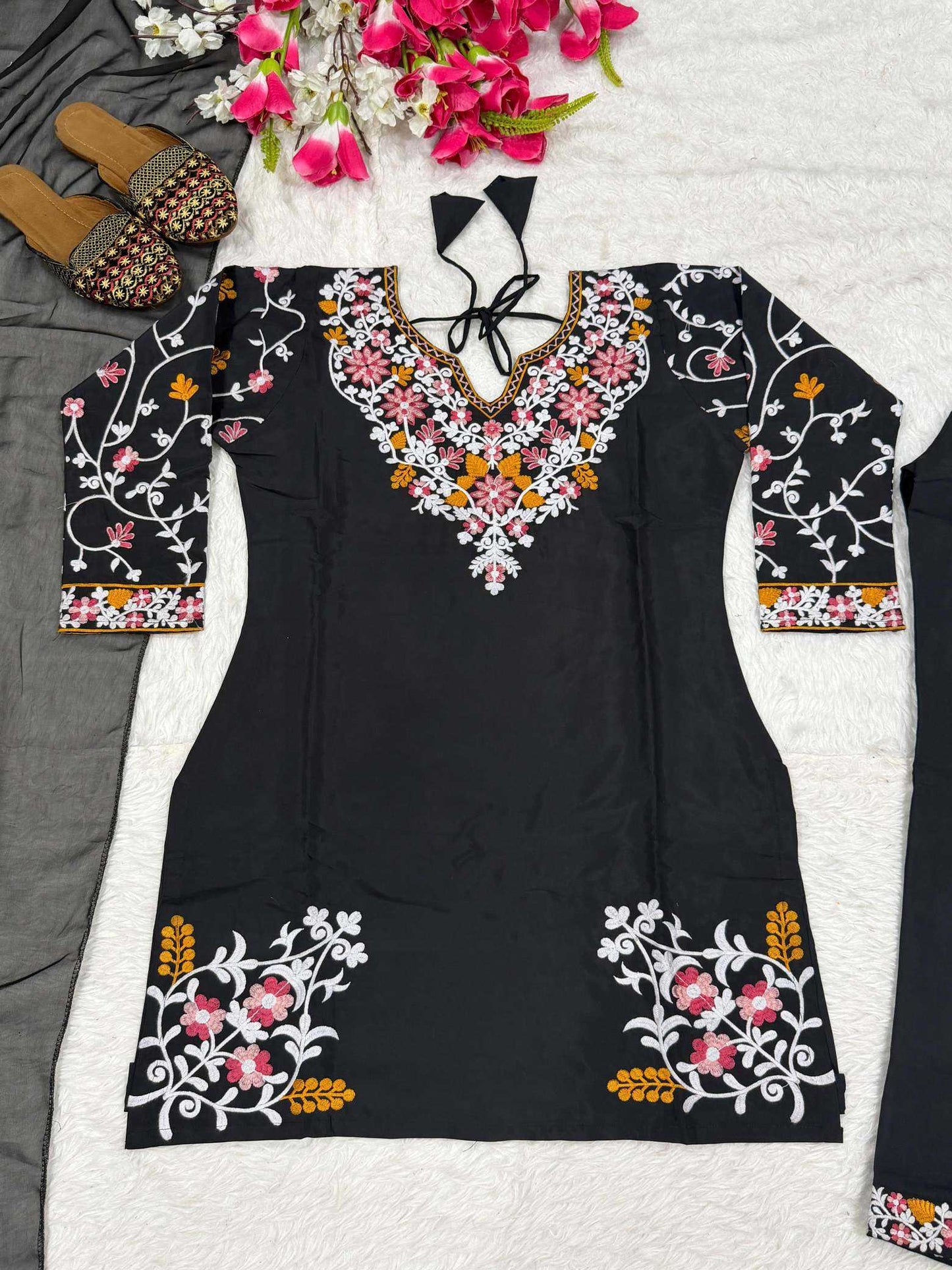 Ladies Silk Suit